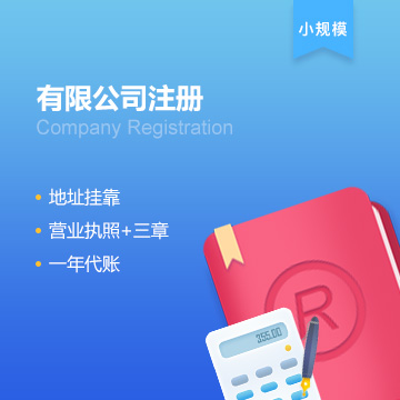 有限公司无地址注册+代账（小规模）